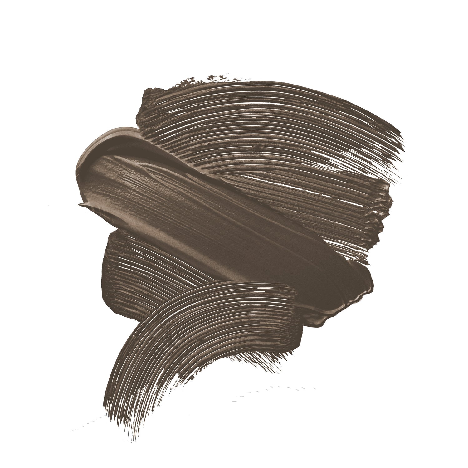 Swatch of Tinted Multi-Peptide Brow Gel - color-taupe against a white background