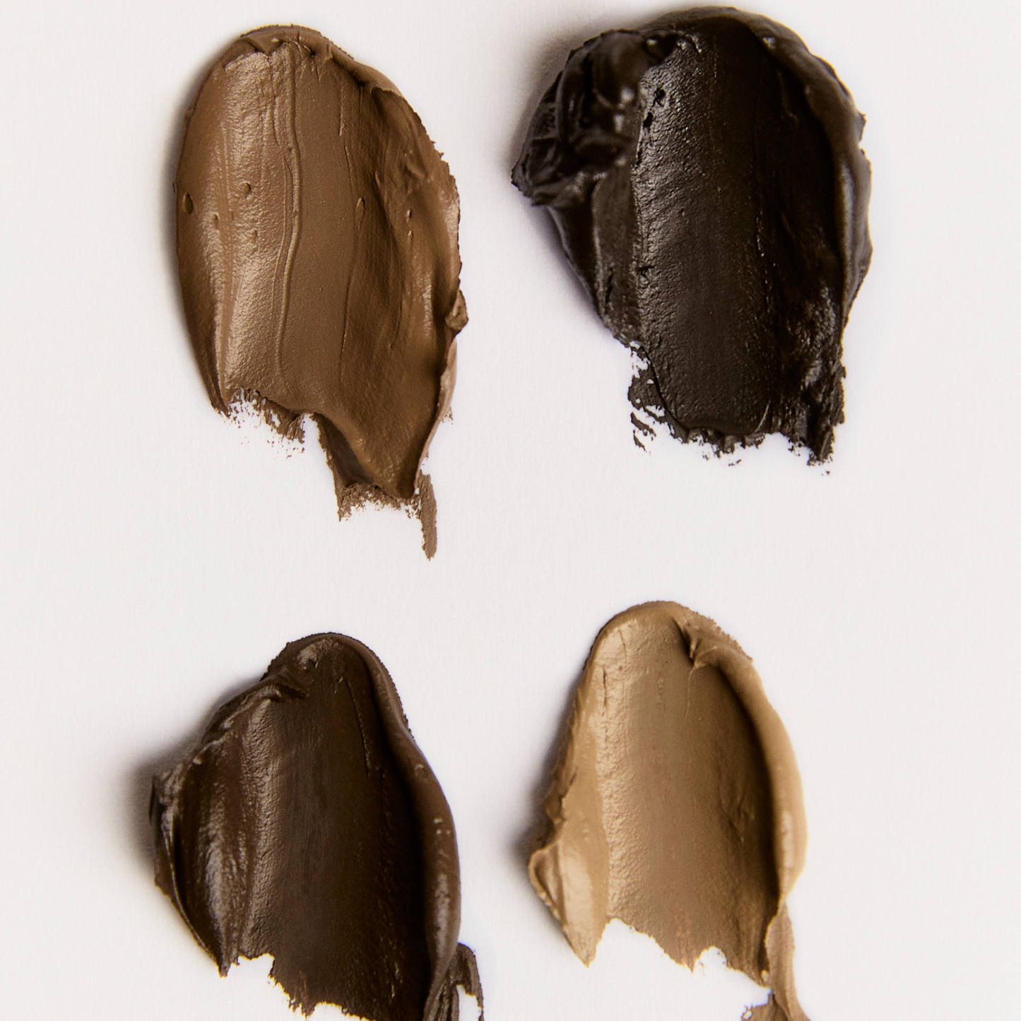 All swatches on a white background