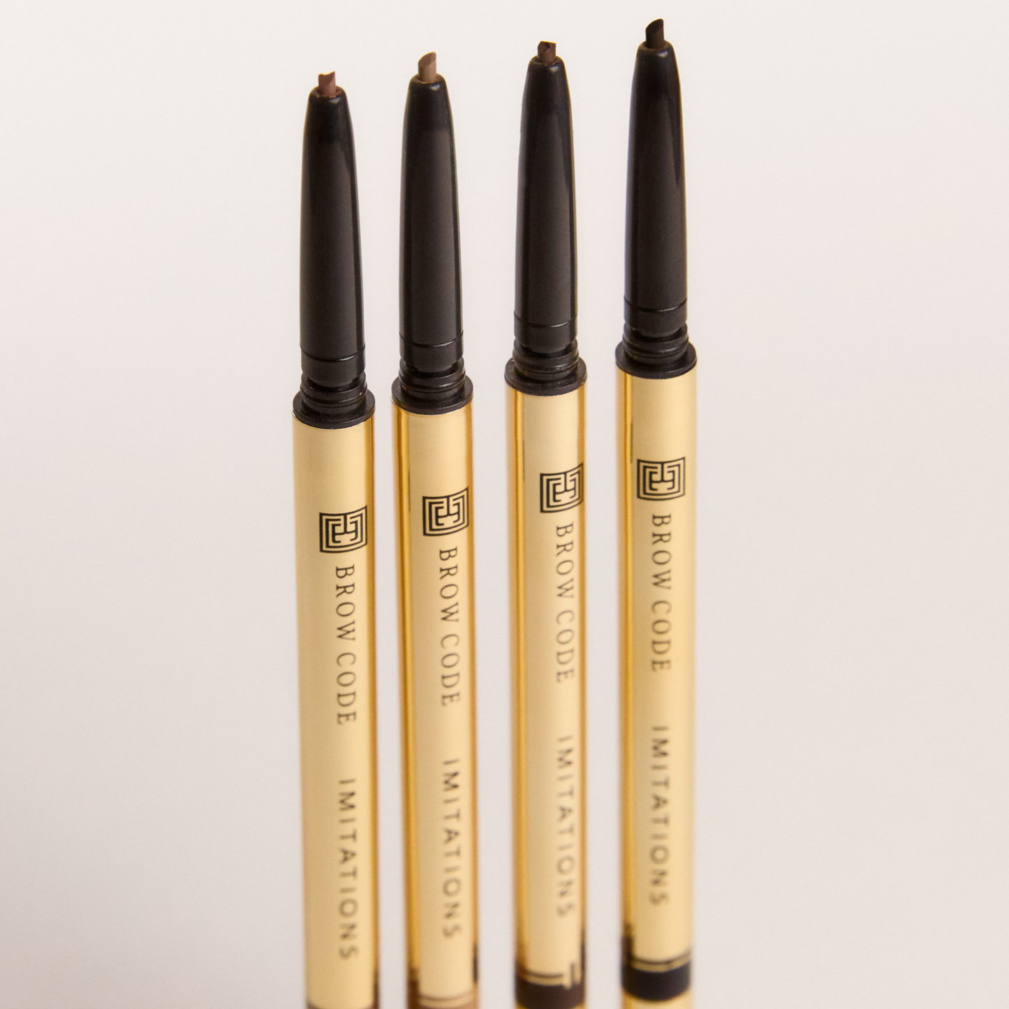 Group shot of four pencils