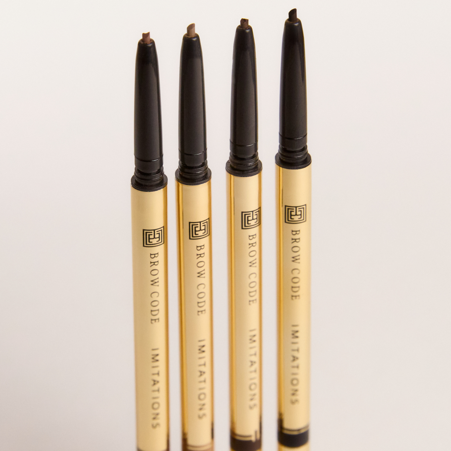 Group shot of four pencils