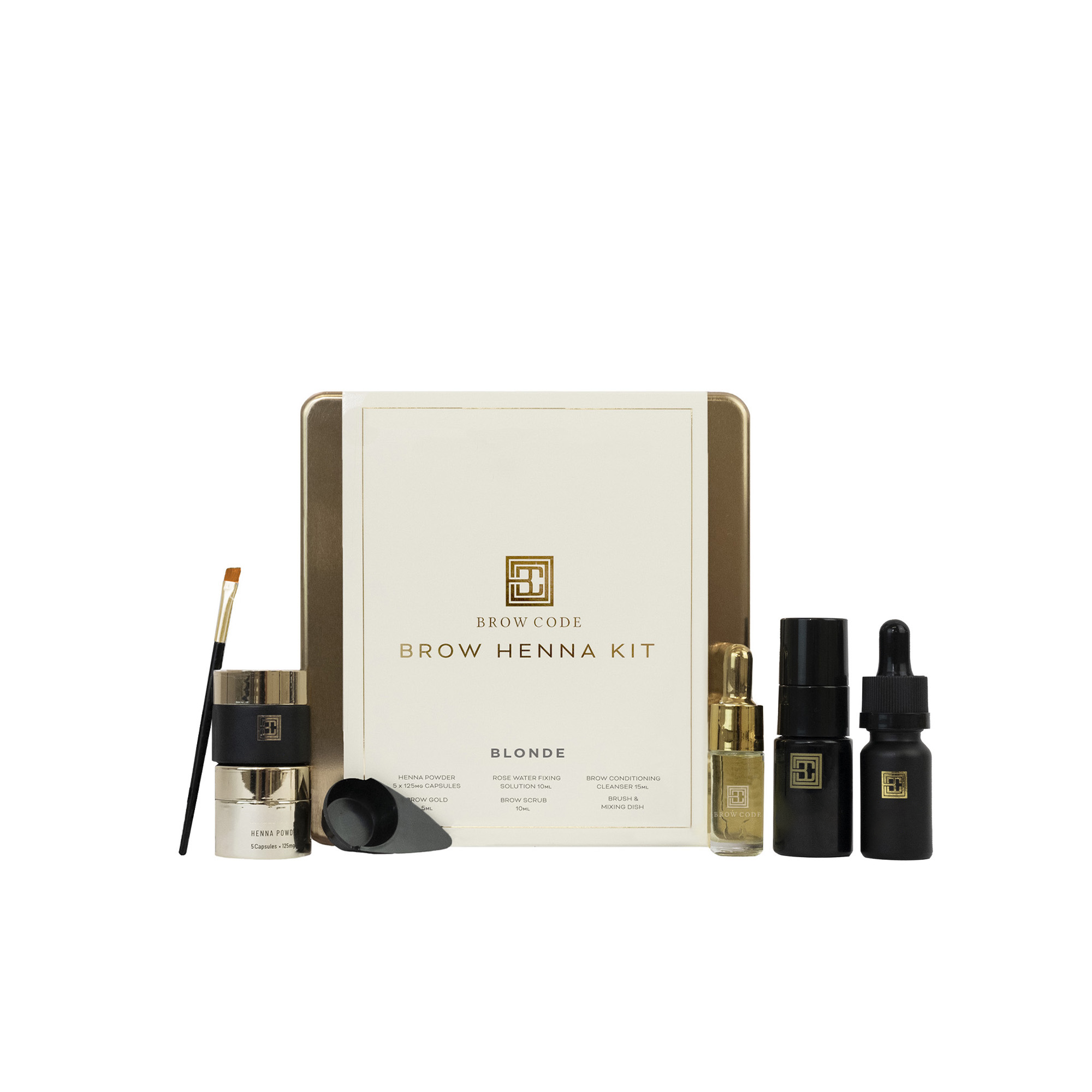 QUEENS HENNA QUEENS NEW BROWN 3個セット Henna Kit | Brow Code Retail