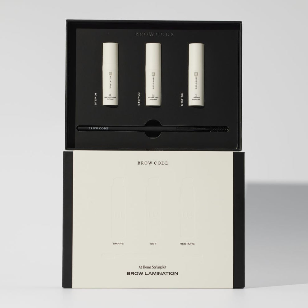 Brow Code 2-Step Gel Tint Kit – Bold Colour & Definition in Under 7 ...
