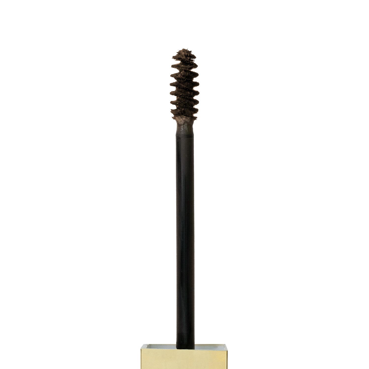 Close up shot of spoolie with Tinted Multi-Peptide Brow Gel - Color-Chocolate